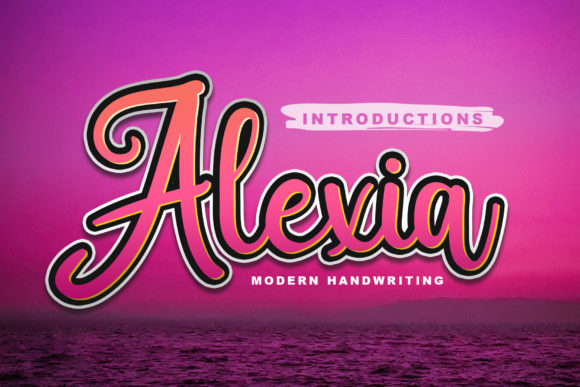 Alexia: A Script Font That Brings Quiet Sophistication to Your Designs