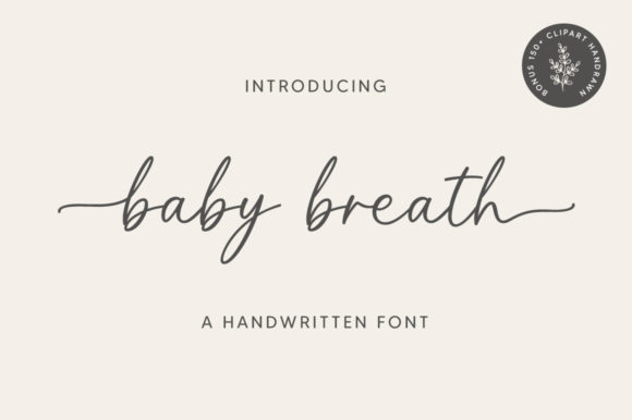 Baby Breath: The Graceful Script Font for Elegant Designs