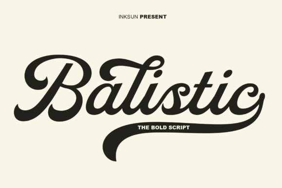 Balistic: The Dynamic Script Font for Modern Creatives