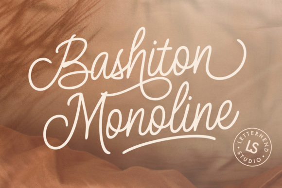 Bashiton Monoline: A Timeless Script for Modern Brands