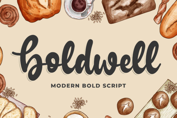 Boldwell: A Friendly Monoline Script for Standout Designs