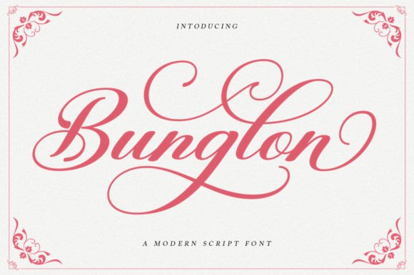 Bunglon: A Creative Font for Modern Branding