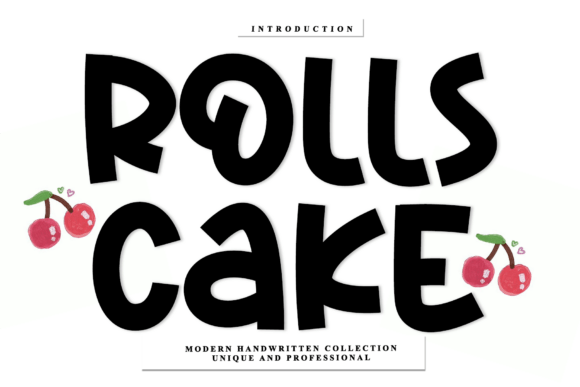 Discovering Rolls Cake: A Script Font with Artisanal Rhythm