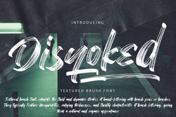 Disyoked: Bringing Raw, Textured Energy to Modern Typography
