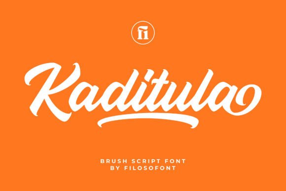 Kaditula: Elevate Your Projects with This Modern Brush Script
