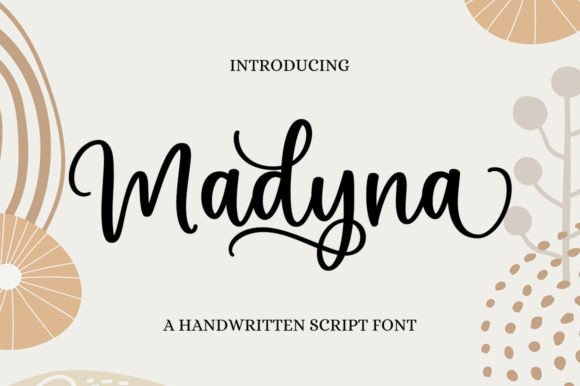 Madyna: A Script Font for Elegant Design