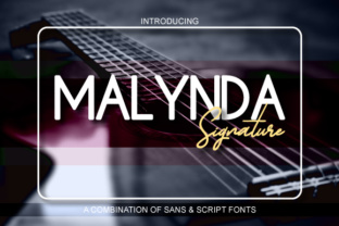Malynda Duo: Marrying Clean Sans Serif with Script Personality