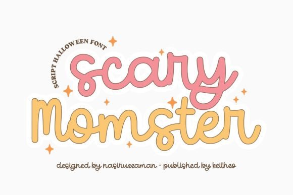 Scary Momster: The Handwritten Font That Makes Halloween Fun Again