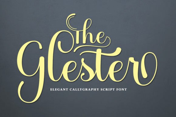 The Glester: An Elegant Script for Modern Brands